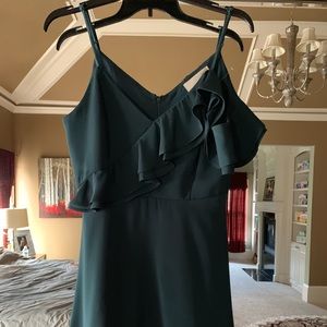 Beautiful Green JOA Dress